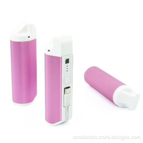 Factory price good-quality 2,600mah external portable power bank for promotions